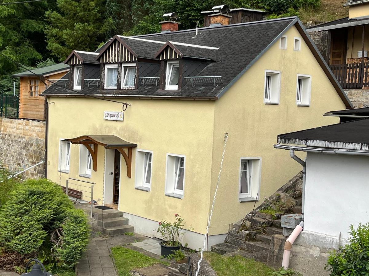 Pension Alpenrose Bad Schandau Kültér fotó